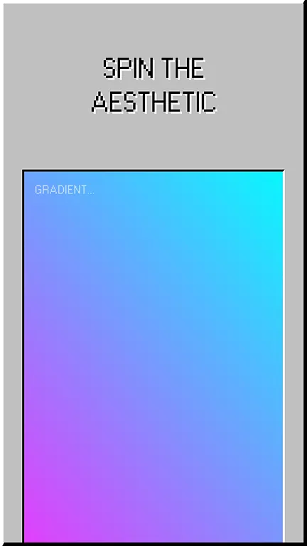 ColorEase vaporwave gradient from cyan to magenta